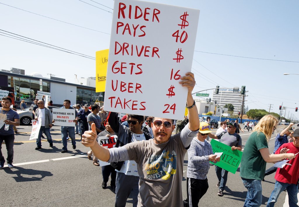 外媒为Uber老司机鸣不平：辛苦1年净入才4万美元